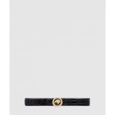 스테파노 리치 디아망테 크로커 벨트 N351CM-C369O